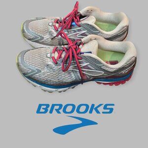 Brooks Ravenna 6 Gray Silver Womens Athletic Running  Sneakers Shoes 9.5